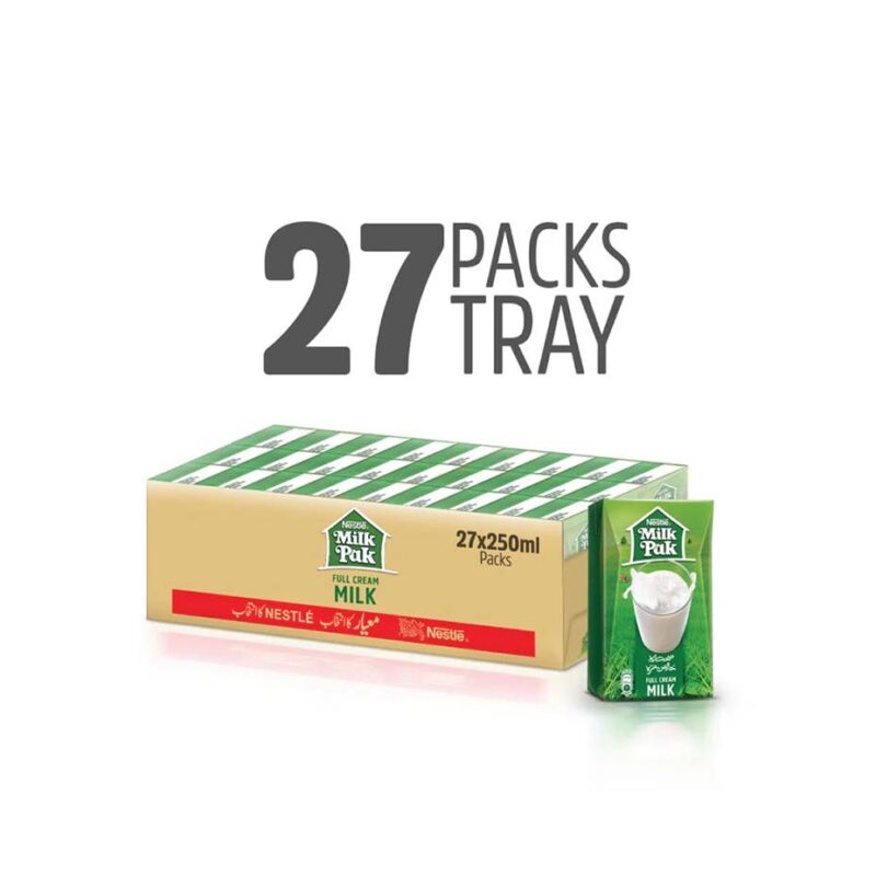 NESTLE MILKPAK MILK FULL CREAM 250ML - CARTON