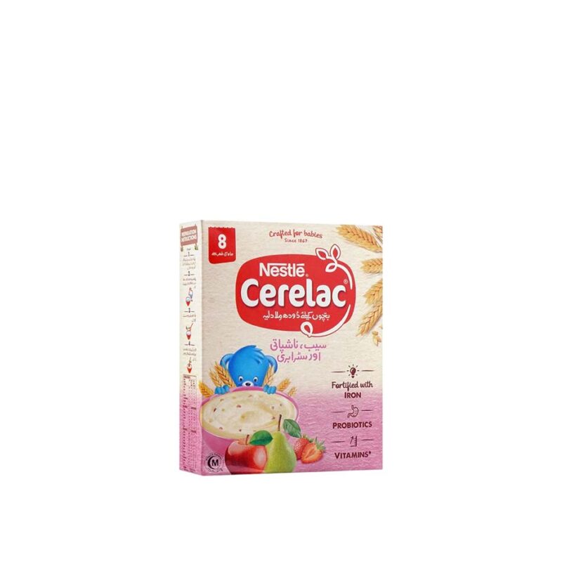 NESTLE CERELAC APPLE PEAR & STRAWBERRY 175GM