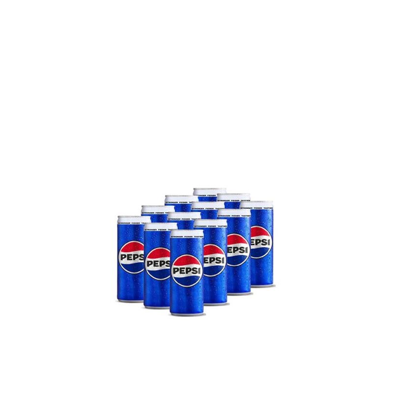 PEPSI CAN SLIM LOCAL 250ML-CARTON