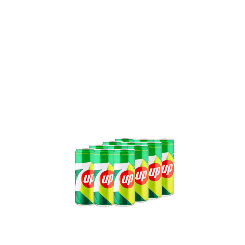 7 UP FREE LOCAL CAN 250 ML-CARTON